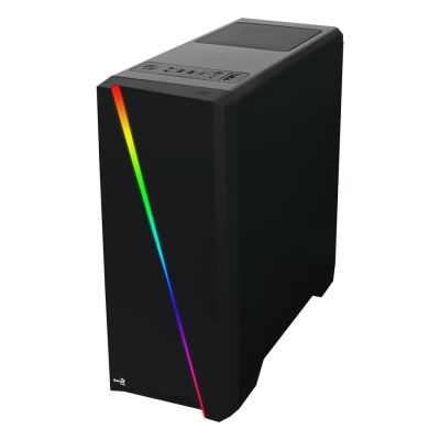 5. Obudowa Aerocool PGS CYLON AEROPGSCYLON-BK (ATX, Micro ATX, Mini ITX; kolor czarny)