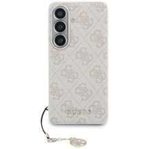 Etui Guess 4G Classic Logo Charm MagSafe na Samsung Galaxy S26 - różowe