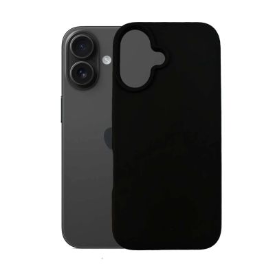 5. Etui 3mk Silicone Case na iPhone 16 Plus - czarne