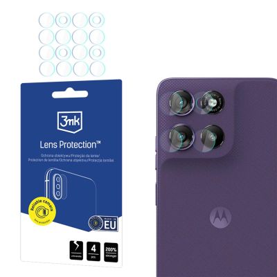 Szkło hybrydowe 3mk Lens Protection do obiektywu aparatu na Motorola Moto G67/ Motorola Moto G77