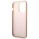 7. Etui Guess 4G Big Metal Logo na iPhone 15 Pro - różowe