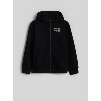6. Bluza dresowa regular z kapturem chłopięca 4F 4FJRAW26TSWSM3195-20S