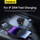 14. Ładowarka samochodowa Baseus Enjoyment Pro USB-C (żeńskie) / Lightning (męski) 60W - czarna