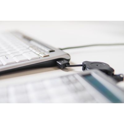 5. BakkerElkhuizen S-board 840 Numeric klawiatura numeryczna PC USB Jasny Szary, Biały