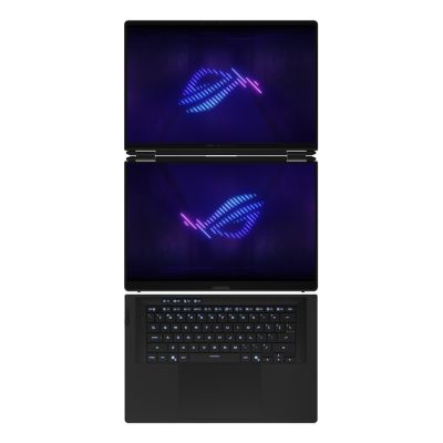 17. ASUS ROG Zephyrus Duo 16 GX651AX-U9322X Ultra 9 386H 2x16.0"3K Touch OLED 120Hz 1100nits AG 32GB LPDDR5X SSD2TB GeForce RTX 5090 24GB Cam1080p + IR 90WHrs W11Pro Aluminum Stellar Grey