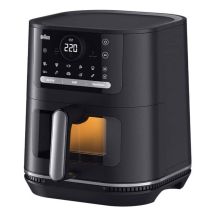 Braun HF 5075 Pojedyńczy Autonomiczny 2000 W Frytkownica na gorące powietrze Czarny, Szary
