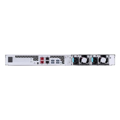 4. NAS Asustor Lockerstor 4RD AS6504RD, 1U rack, 4x (3.5" SATA HDD/ 2.5" SSD), Intel ATOM C3538, 8GB DDR4 SODIMM (Max.128GB), 1GbE x2, 2.5GbE x2, 1x PCIe Gen3, 4x USB 3.2 Gen, AES-NI, MyArchive, SSD Caching, Snapshot, EZ connect, EZ Sync, rail, Redundant 250