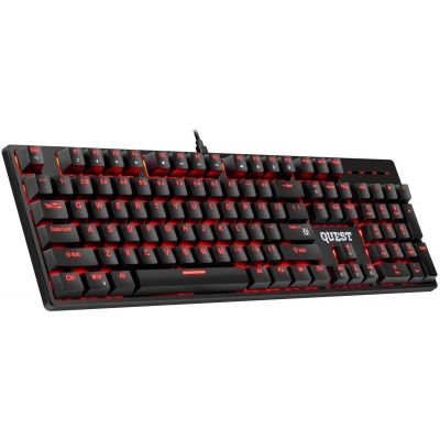 4. DEFENDER KLAWIATURA MECHANICZNA QUEST GK-596 45597