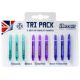 Shafty Harrows TRI PACK Supergrip 3x3 kolorowe