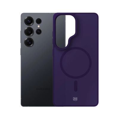 13. Etui 3mk Smoke MagCase na Samsung Galaxy S25 Ultra - fioletowe-półprzezroczyste