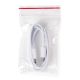 3. Kabel Samsung EP-DA705BWE USB-C - USB-C 3A 1m (OOB Bulk - opakowanie zastępcze) - biały