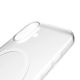 7. Etui Puro Lite Mag TPU+PC kompatybilne z MagSafe na iPhone 17 - przezroczyste z białym pierścieniem