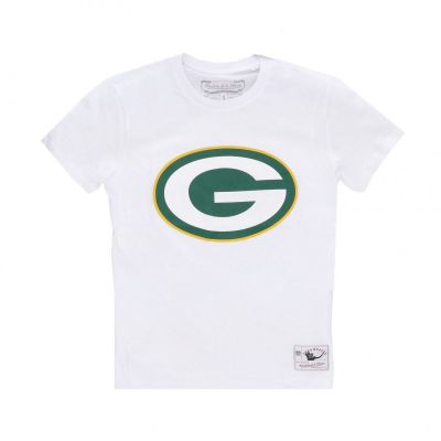 Koszulka Mitchell &amp; Ness t-shirt NFL Team Logo Tee Green Bay Pacers M BMTRINTL1053-GBPWHIT