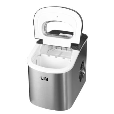 9. Kostkarka do lodu LIN ICE PRO-S12 srebrna