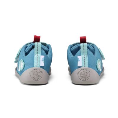 7. Buty Affenzahn Halbschuh Baumwolle Lucky Shark Jr 00391-30211