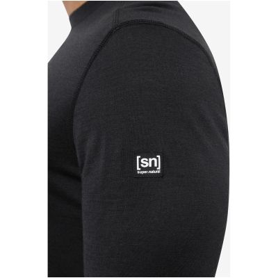 4. Longsleeve męski SUPER.NATURAL M SIERRA140 LS czarny