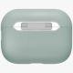 4. Etui UNIQ Lino Silicone na AirPods Pro 3 - zielone
