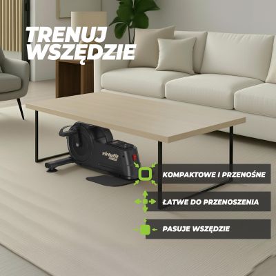 36. VIRTUFIT ELEKTRYCZNY ROWER STACJONARNY MB450 - TRENAŻER MOBILNOŚCI