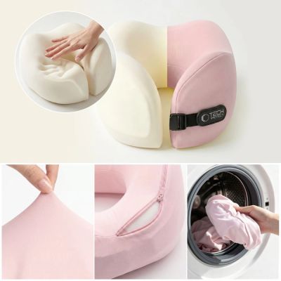 3. Poduszka podróżna Tech-Protect ComfortRest - różowa