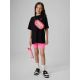 4. T-shirt loose gładki dziewczęcy 4F 4FJRSS26TTSHF3984-20S