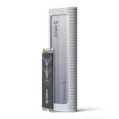 2. Kieszeń dyskowa Orico AXM2F M.2 SATA SSD USB-C 3.2 - szara