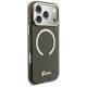 3. Etui Guess IML Glitters Script Strap MagSafe do iPhone 17 Pro Max - czarne