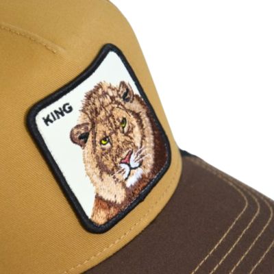 4. Czapka z daszkiem Goorin Bros. The King Lion Trucker - 101-0388-WHISKEY