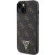 2. Etui Guess 4G Triangle Metal Logo na iPhone 14 / 15 / 13 - czarne