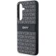 5. Etui DKNY Leather Mono Stripe & Metal Logo na Samsung Galaxy S24 - czarne