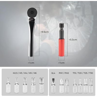 3. Rockbros zestaw narzędzi rowerowych 12w1 430034001