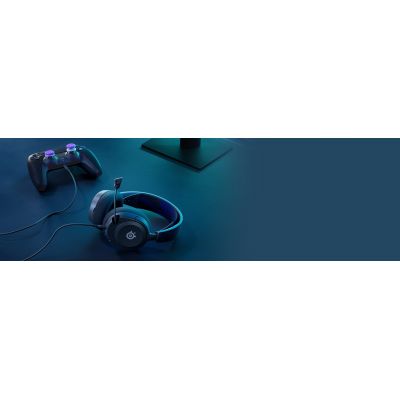 5. Steelseries Arctis Nova 1P Zestaw słuchawkowy Przewodowa Opaska na głowę Gaming Czarny