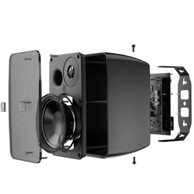 2. AUDAC SYSTEM GŁOŚNIKOWY 2-WAY STEREO 2X40W CZARNY