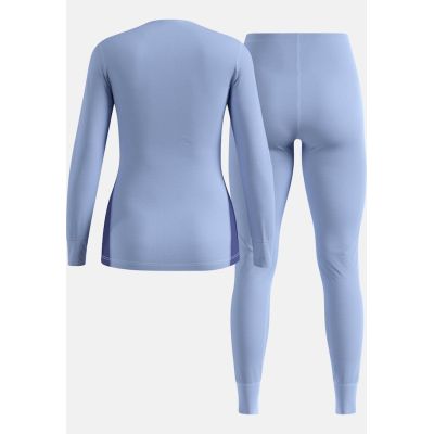 2. Bielizna termoaktywna - zestaw Odlo Set ACTIVE WARM Special Set roz. S Granatowa
