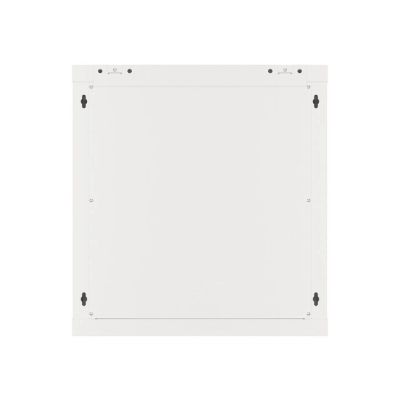 17. SZAFA INSTALACYJNA RACK WISZĄCA 19" 12U 600X600 SZARA DRZWI METALOWE (FLAT PACK)