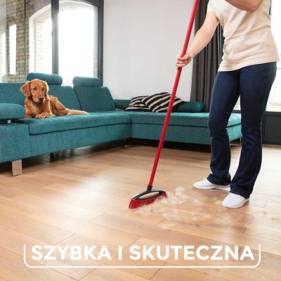 4. Szczotka do zamiatania sierści i włosów Vileda Always Clean PET PRO