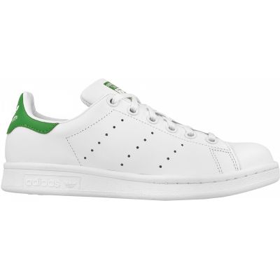Dziecięce buty lifestyle inspirowane obuwiem tenisowym Stan Smith, kolor biały, skóra naturalna i syntetyczna