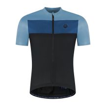 Rogelli koszulka CORE BLOCK niebiesko-czarna 6XL