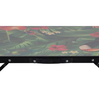 16. STOLIK TURYSTYCZNY 75x55x25-59CM FLOWER ENERO CAMP
