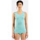 2. Koszulka bez rękawów damska ODLO Performance X-Light Eco BL Top V-Neck Singlet niebieska