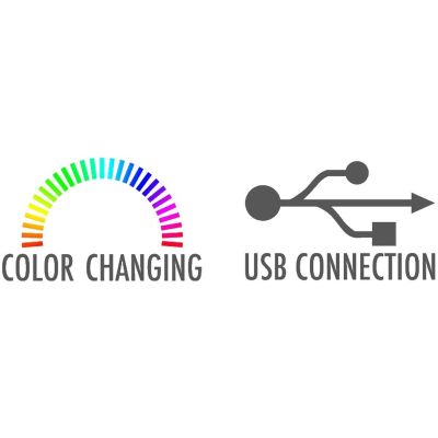 19. KOMETA DEKORACYJNA WISZĄCA 35LED RGB USB