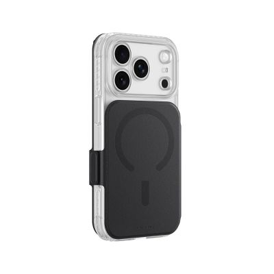 8. Etui AMAZINGTHING Titan Pro Lens Flip Set na iPhone 18 Pro Max z portfelem kompatybilne z MagSafe - czarne