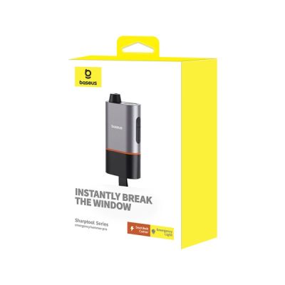 5. Młotek bezpieczeństwa Baseus SharpTool - czarny