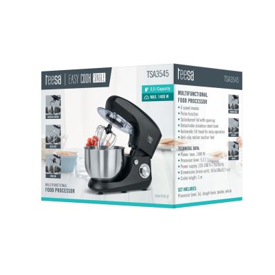 7. TEESA ROBOT KUCHENNY EASY COOK SINGLE BLACK