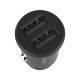 3. Mini ładowarka Baseus Grain Car Charger CCALL-ML01 samochodowa 2x USB-A 3.1A - czarna