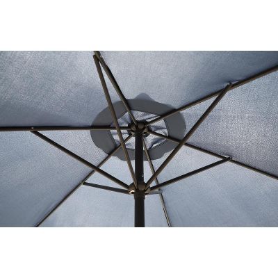 20. PARASOL OGRODOWY 300CM SKŁADANY GRANATOWY