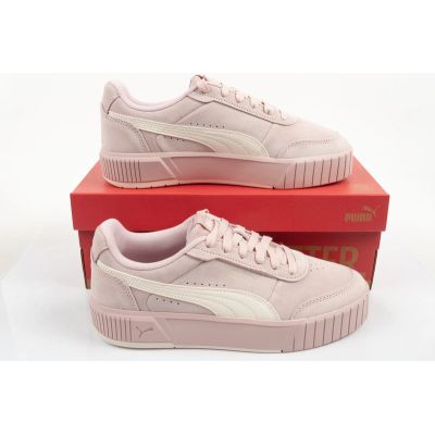 9. Puma buty sportowe damskie Carina Mia SD pudrowy róż skóra wygodne sneakersy