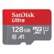 3. SanDisk Ultra microSD 128GB + SD-adapt.