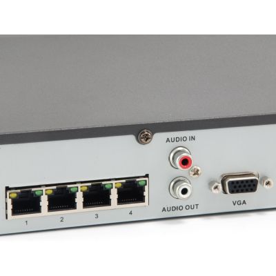 3. Rejestrator sieciowy LevelOne 4-kanałowy / 1xHDD / 8MP / GEMINI