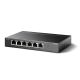 3. TP-Link TL-SF1006P przełącznik sieciowy Nie zarządzany Fast Ethernet (10/100) Obsługa PoE Czarny