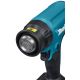 9. Makita DHG181ZK opalarka Pistolet na gorące powietrze 200 l/min 550 °C Czarny, Zielony